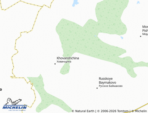 MICHELIN-Landkarte Diveyevka - ViaMichelin