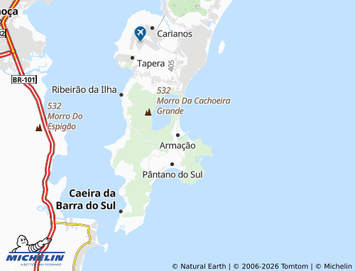 Mapa MICHELIN Armação - ViaMichelin