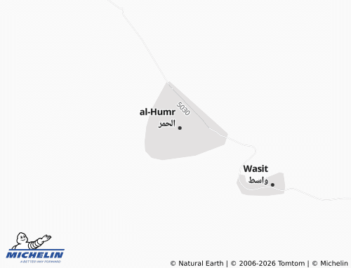 MICHELIN-Landkarte Al Hisham - ViaMichelin