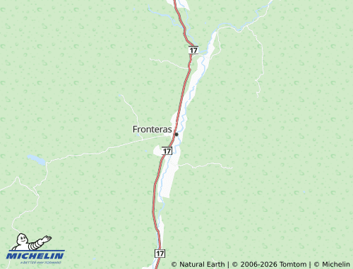 Carte MICHELIN Fronteras - ViaMichelin