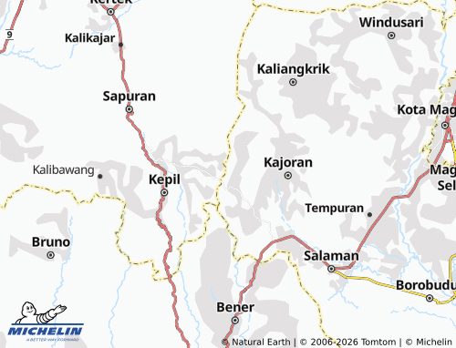 MICHELIN Wuwuharjo map - ViaMichelin