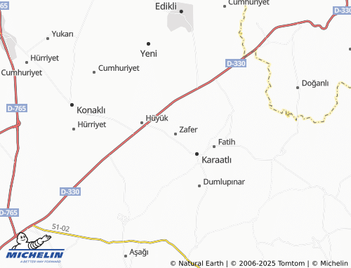 Carte MICHELIN Zafer - ViaMichelin