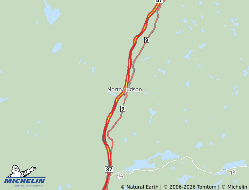 Mapa MICHELIN North Hudson - ViaMichelin
