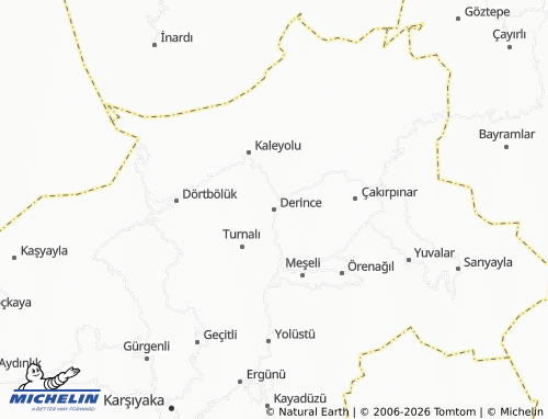 Mapa MICHELIN Derince - ViaMichelin
