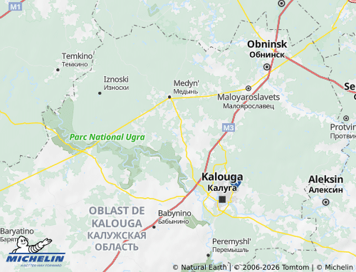Carte MICHELIN Dzerzhinskiy rayon - ViaMichelin