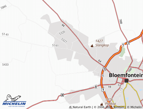 MICHELIN Ednau Agricultural Holdings map - ViaMichelin
