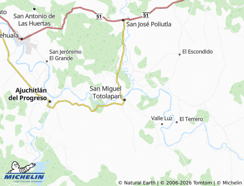 MICHELIN Lomas de Las Piedras map - ViaMichelin