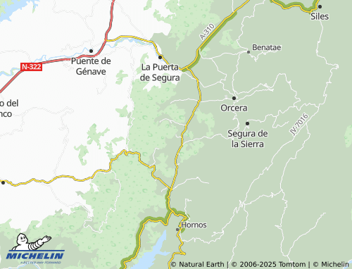 MICHELIN Cortijo del Pelón map - ViaMichelin