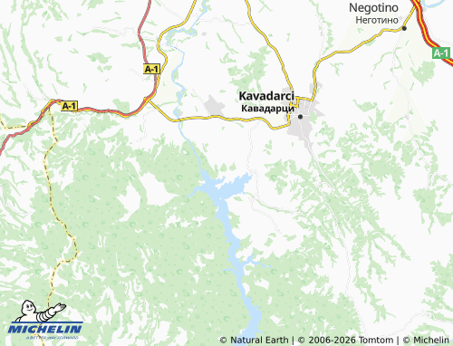 Mapa MICHELIN Brushani - ViaMichelin