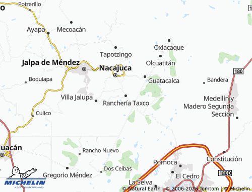 Mappa MICHELIN Ranchería Taxco - ViaMichelin
