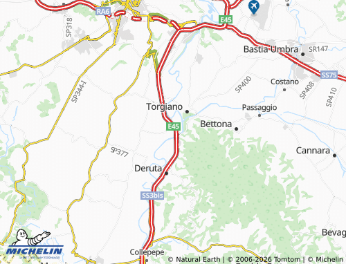 Mappa MICHELIN Fornaci - ViaMichelin