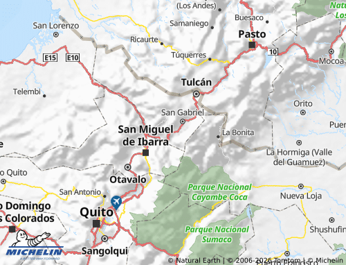MICHELIN Bolívar map - ViaMichelin