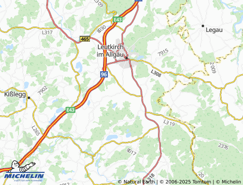 MICHELIN-Landkarte Herlazhofen - ViaMichelin