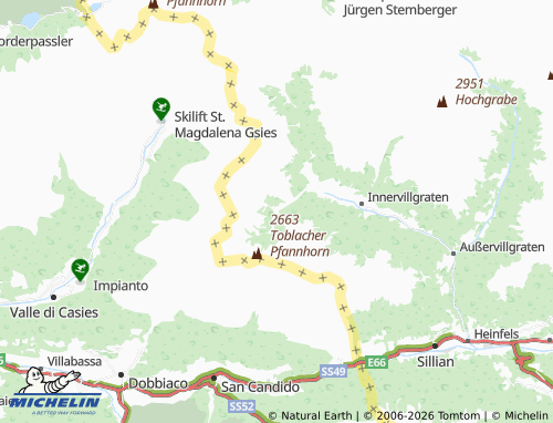 Mapa MICHELIN Kalkstein - ViaMichelin