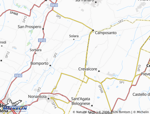 MICHELIN La Villa map - ViaMichelin