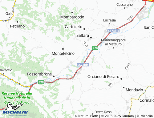 Carte MICHELIN Sterpeti - ViaMichelin