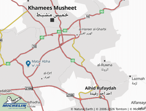 MICHELIN-Landkarte al-Rasras 1 - ViaMichelin