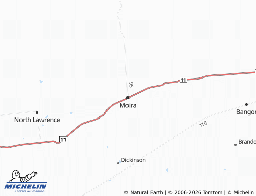 Mapa MICHELIN Moira - ViaMichelin