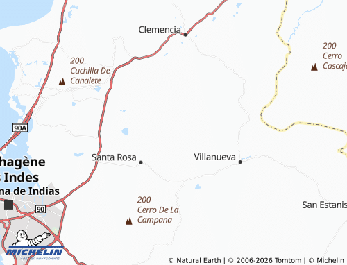 Carte MICHELIN Sin Información - ViaMichelin