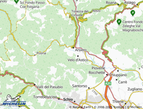 Mappa MICHELIN Lago - ViaMichelin