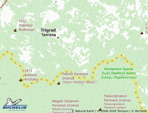 Mapa MICHELIN Zhrebevo - ViaMichelin