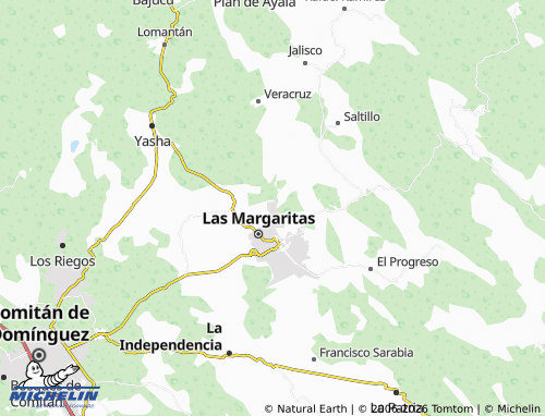 Mappa MICHELIN Yalcoc - ViaMichelin