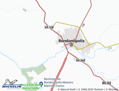 MICHELIN Distrito Industrial map - ViaMichelin