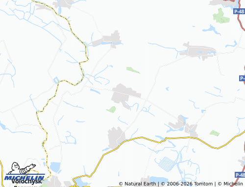 MICHELIN Yakhnivtsi map - ViaMichelin