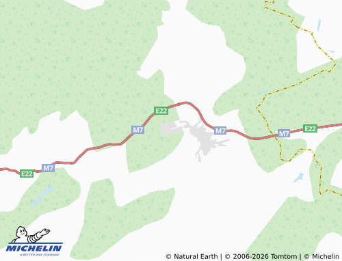 MICHELIN-Landkarte Zura - ViaMichelin