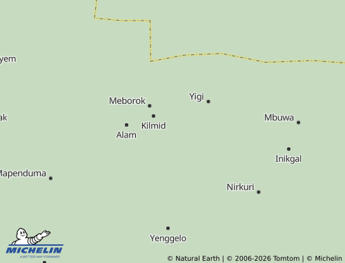 Mapa MICHELIN Yutpul - ViaMichelin