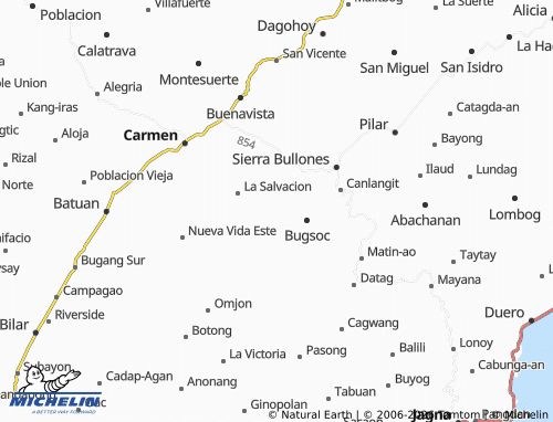 MICHELIN La Union map - ViaMichelin
