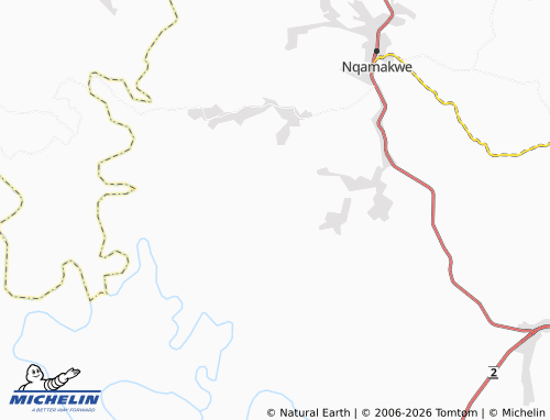 MICHELIN-Landkarte Ndakana B - ViaMichelin