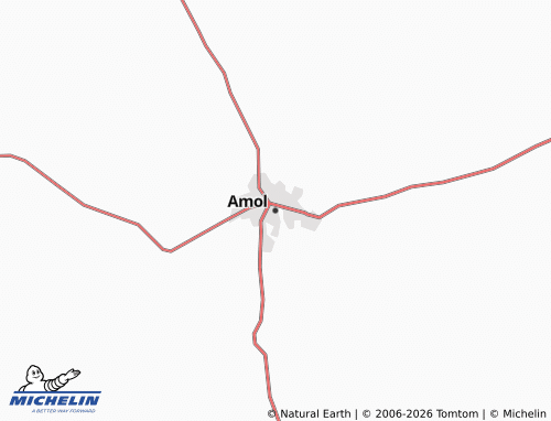 Mapa MICHELIN Amol - ViaMichelin