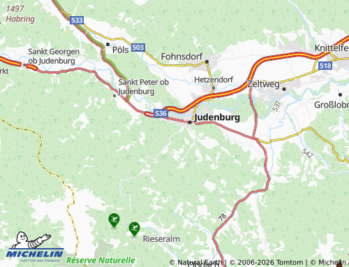Mappa MICHELIN Oberweg - ViaMichelin