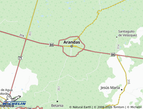 Mappa MICHELIN Jardín del Real - ViaMichelin