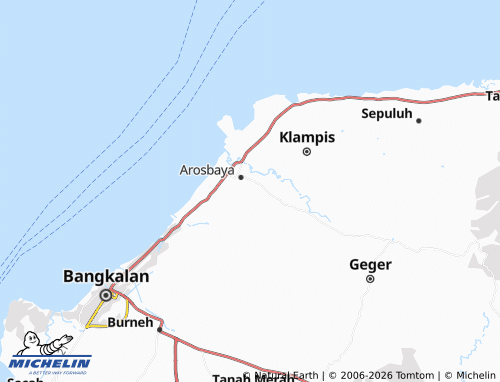 Mapa MICHELIN Makam Agung - ViaMichelin