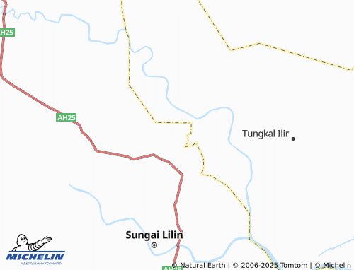 MICHELIN Nusa Serasan map - ViaMichelin