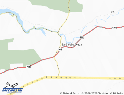 Mapa MICHELIN Saré Oualam - ViaMichelin
