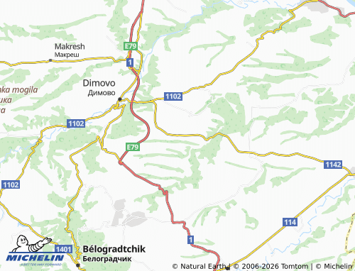 Mapa MICHELIN Kostichovtsi - ViaMichelin