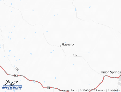 Mappa MICHELIN Fitzpatrick - ViaMichelin