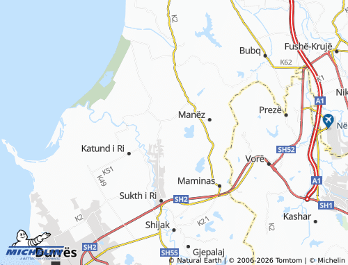 Mappa MICHELIN Borç - ViaMichelin
