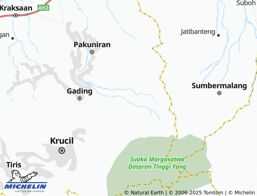 MICHELIN-Landkarte Batur - ViaMichelin