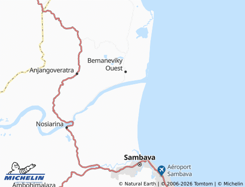 Mappa MICHELIN Antongopahitra - ViaMichelin