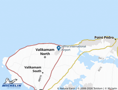 Mapa MICHELIN Myliddythurai North - ViaMichelin