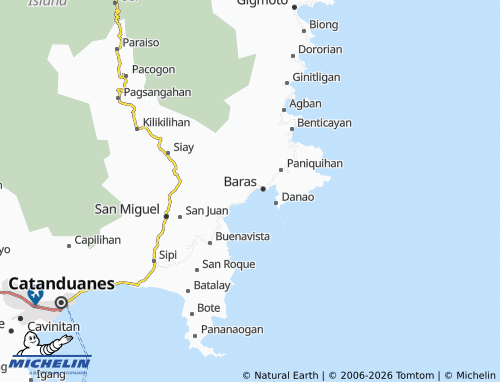 MICHELIN Osmeña map - ViaMichelin
