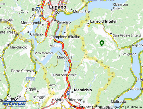 Mapa MICHELIN Rovio - ViaMichelin
