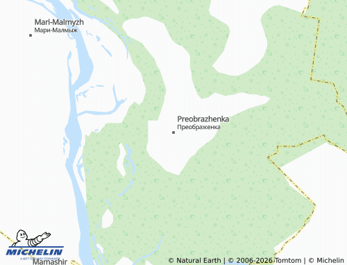 MICHELIN-Landkarte Preobrazhenka - ViaMichelin