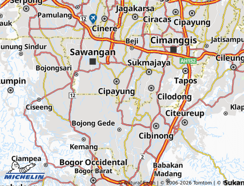 MICHELIN Bojong Pondok Terong map - ViaMichelin