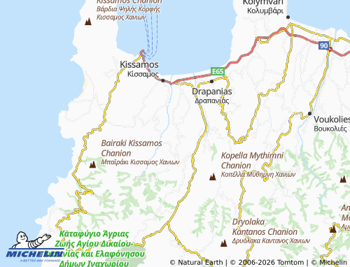 Carte MICHELIN Tsikalaria - ViaMichelin