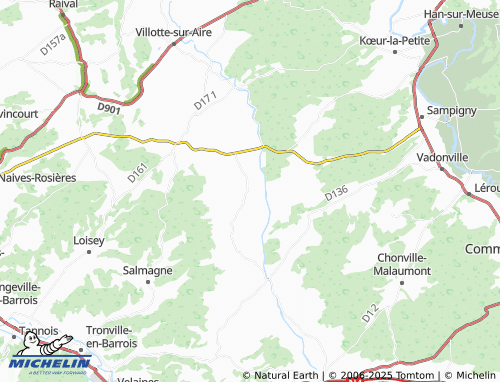 Carte MICHELIN Dagonville - ViaMichelin